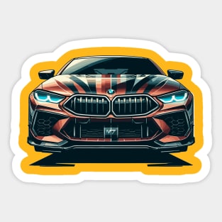 BMW M8 Sticker